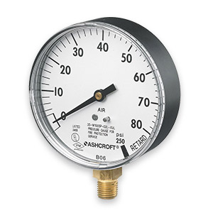 Sprinkler & Fire Pump Gauges
