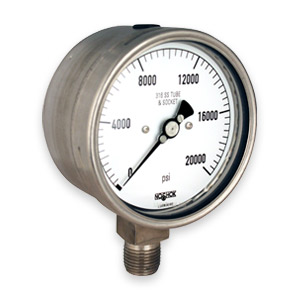 Liquid Fillable Industrial Gauge