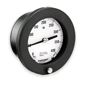 Ashcroft 4.5" 1377AS, Panel (Flush) Mount - Process Gauge