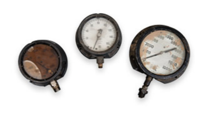 Pressure Gauges in need of Repair